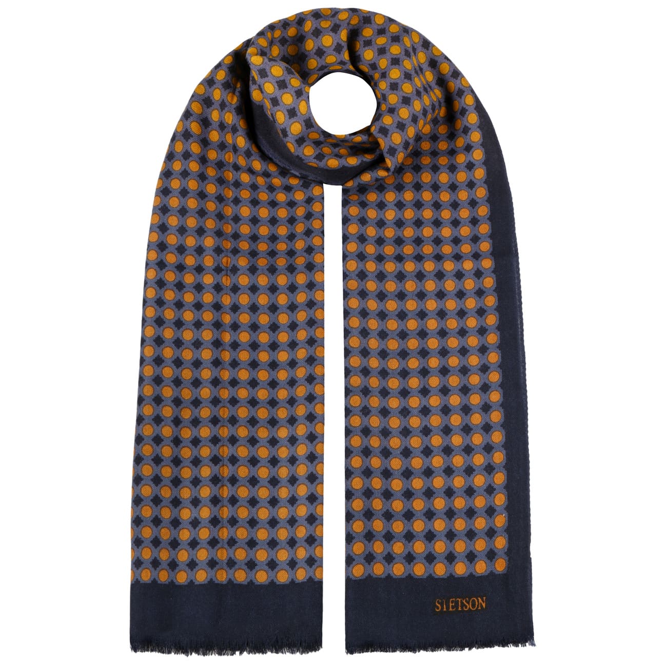 Allover Dots Wool Scarf - JJ Hat Center ®