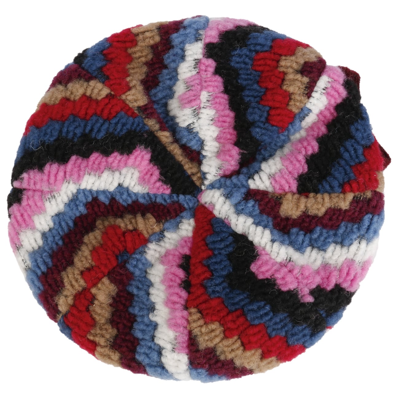 Multicolour Wool Women's Beret - JJ Hat Center ®