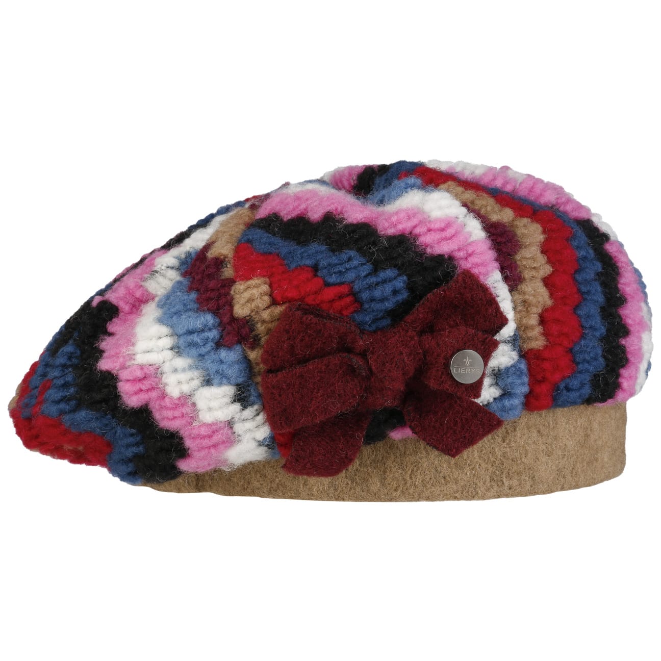 Multicolour Wool Women's Beret - JJ Hat Center ®