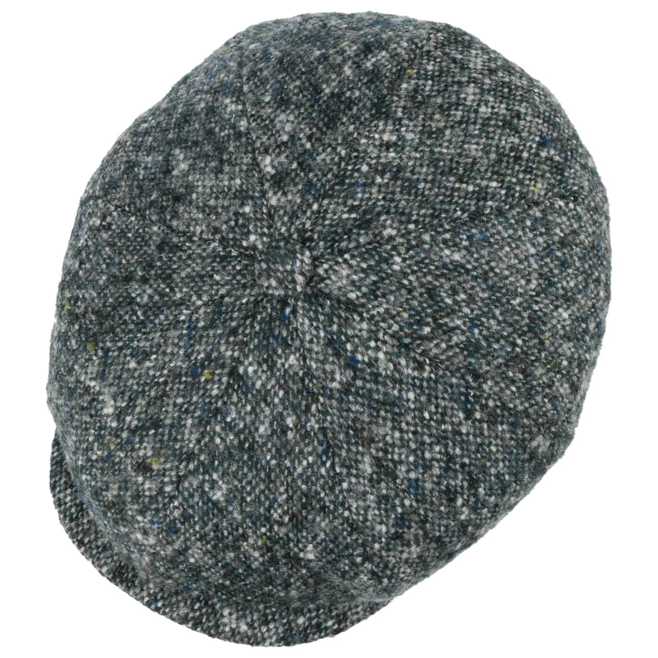 Eight Panel Cap Donegal Virgin Wool - JJ Hat Center ®