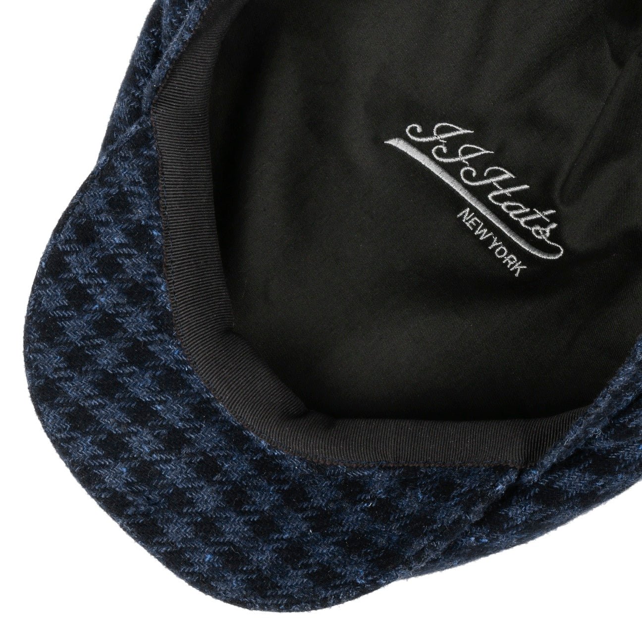 Driver Cap Vichy Cashmere/Silk - JJ Hat Center ®