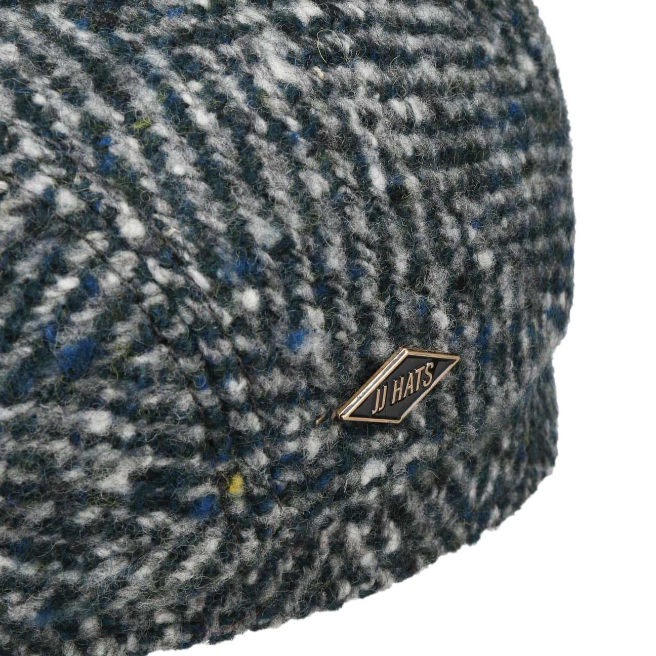 Driver Cap Herringbone Virgin Wool - JJ Hat Center ®