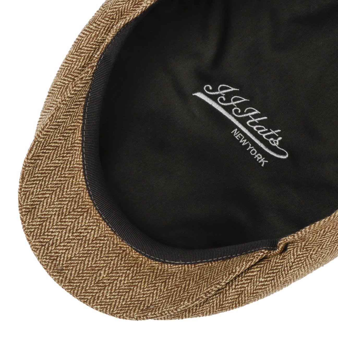 Driver Cap Silk Herringbone - JJ Hat Center ®