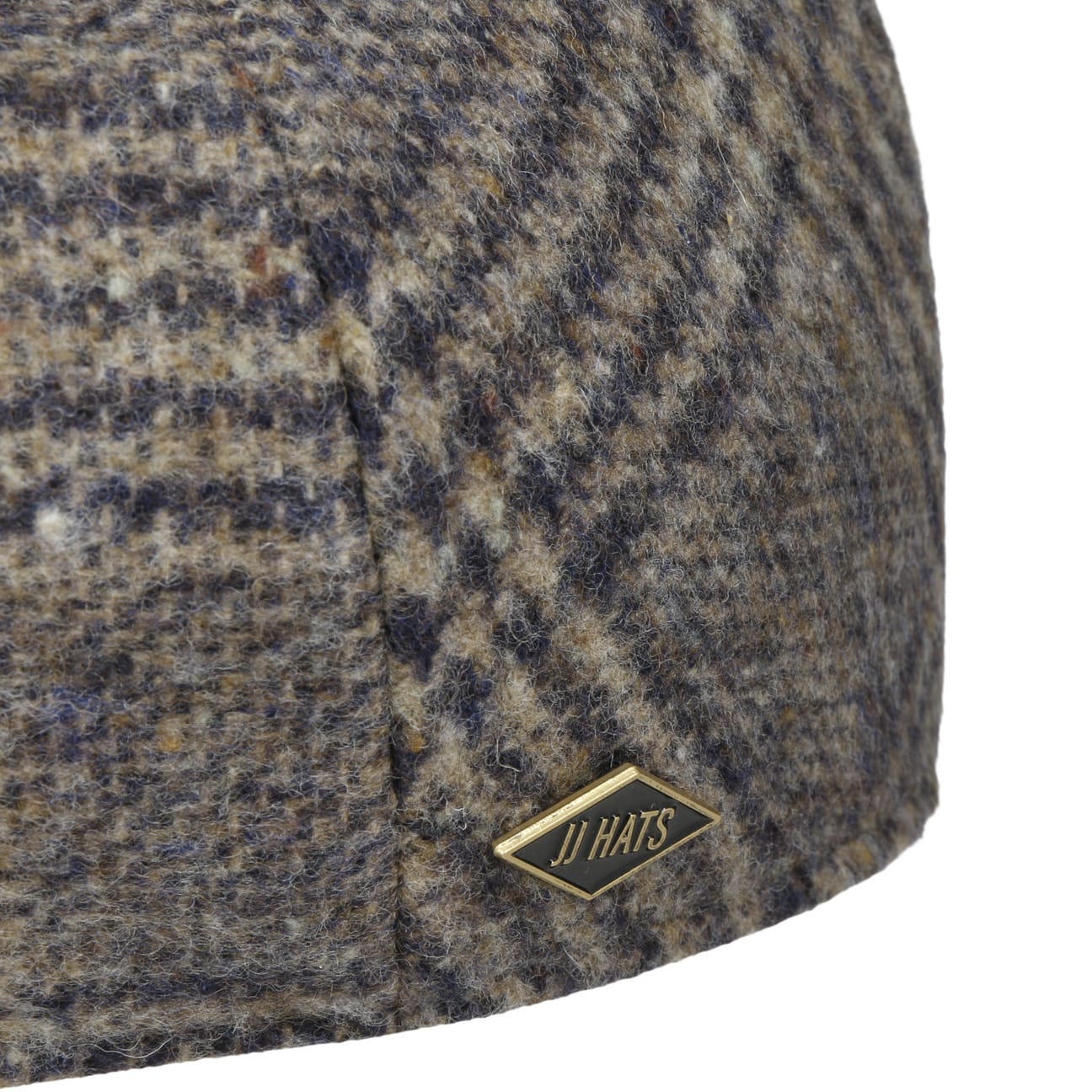 Driver Cap Check Virgin Wool - JJ Hat Center ®