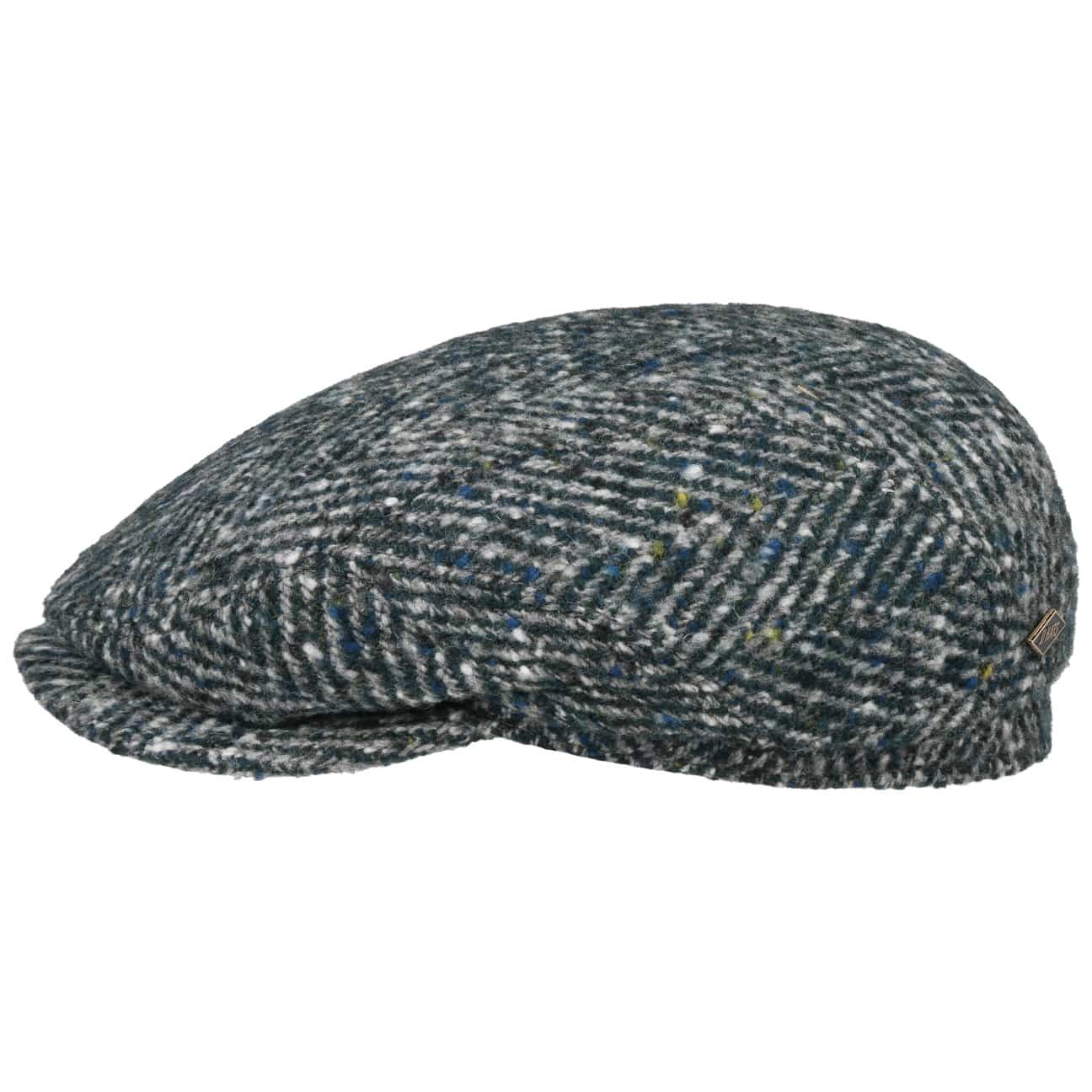 Driver Cap Herringbone Virgin Wool - JJ Hat Center ®
