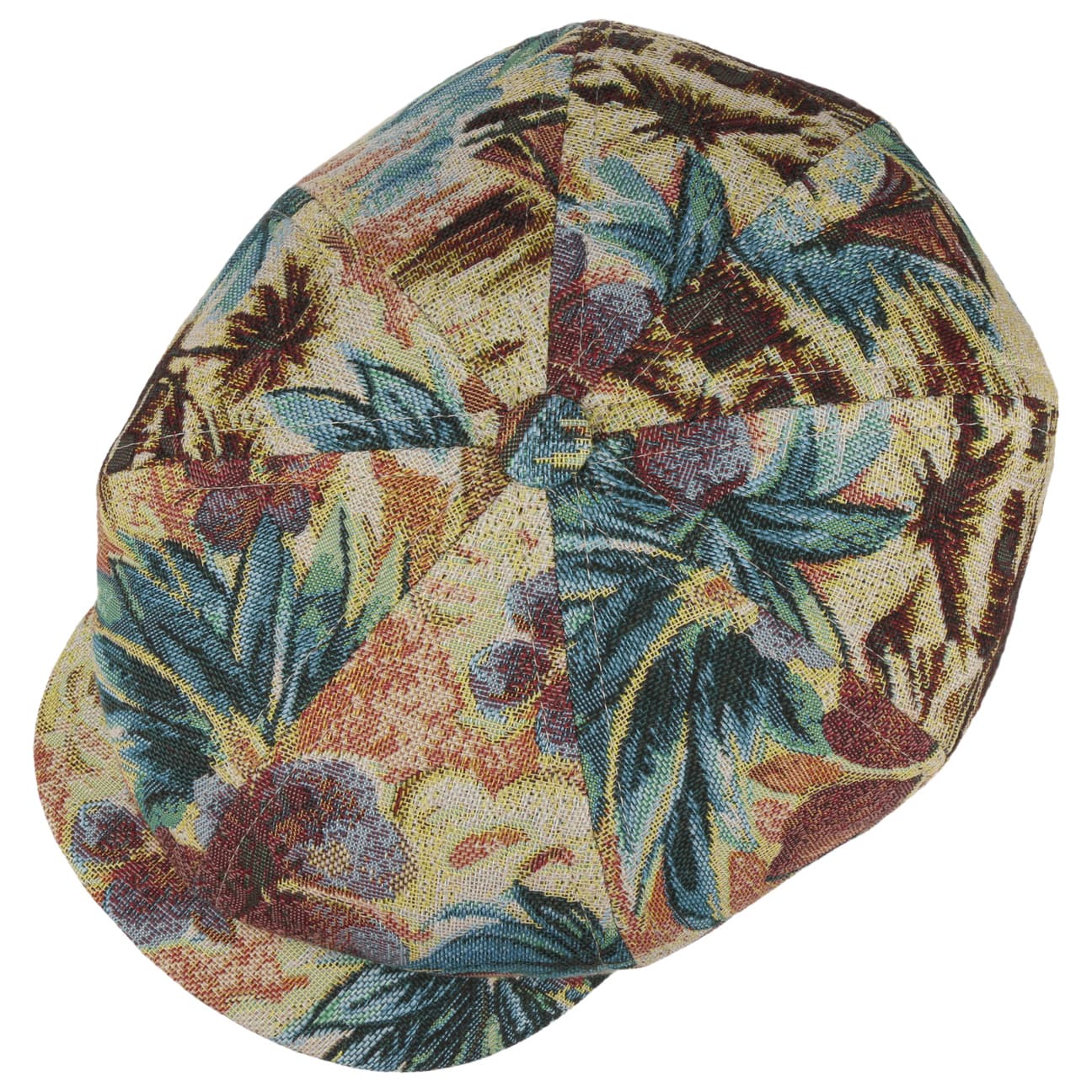 Hatteras Hawaii Jacquard Flat Cap - JJ Hat Center ®