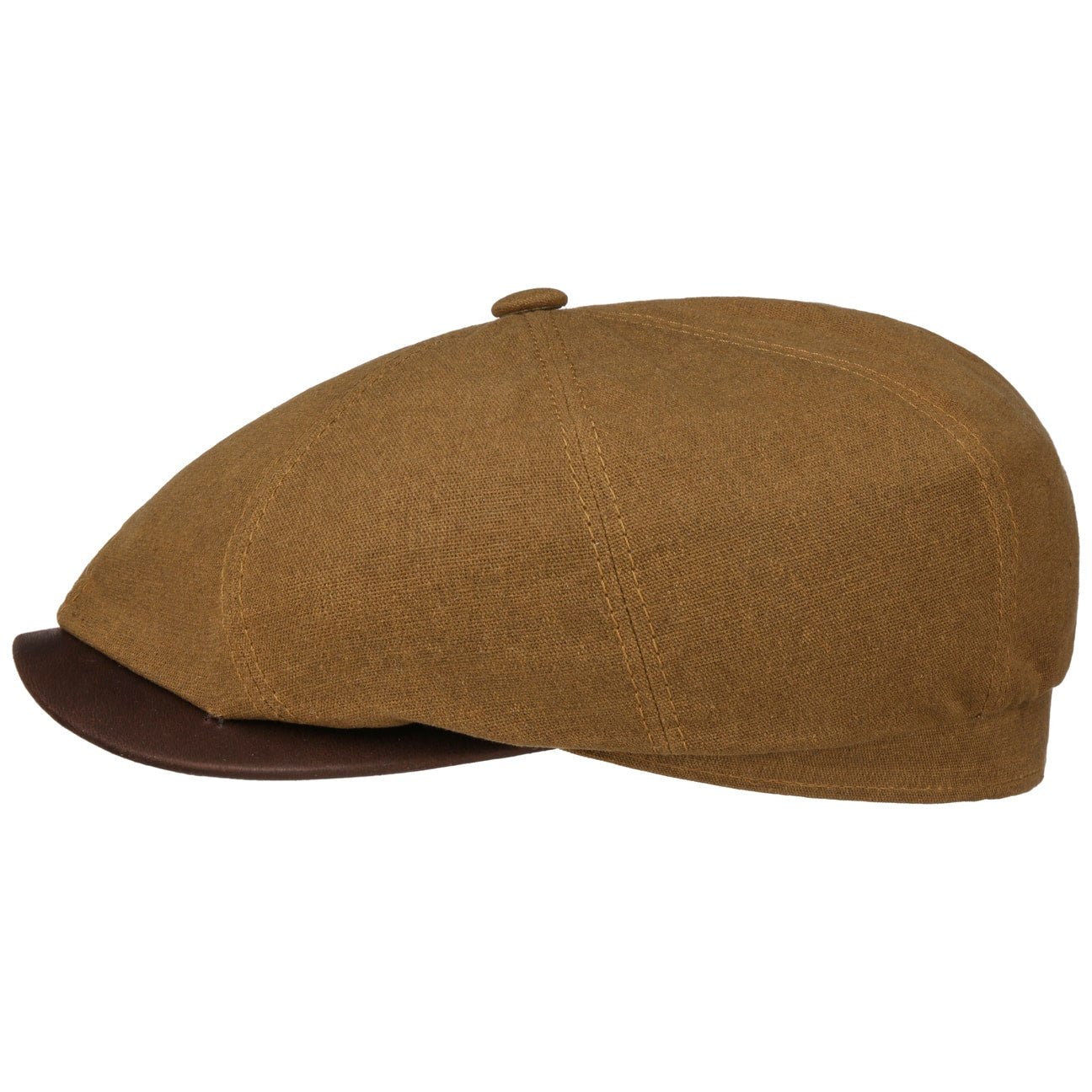 Hatteras Waxed Contrast Flat Cap - JJ Hat Center ®