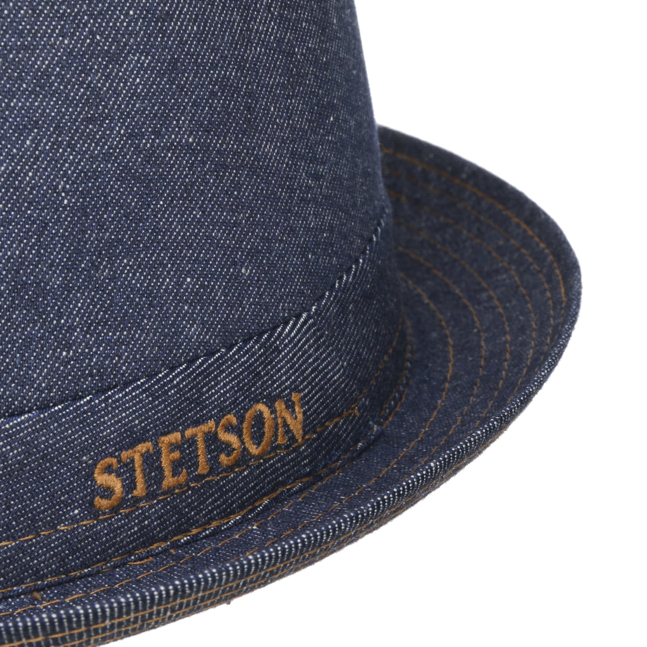 Danvick Denim Pork Pie Hat by Stetson - JJ Hat Center ®
