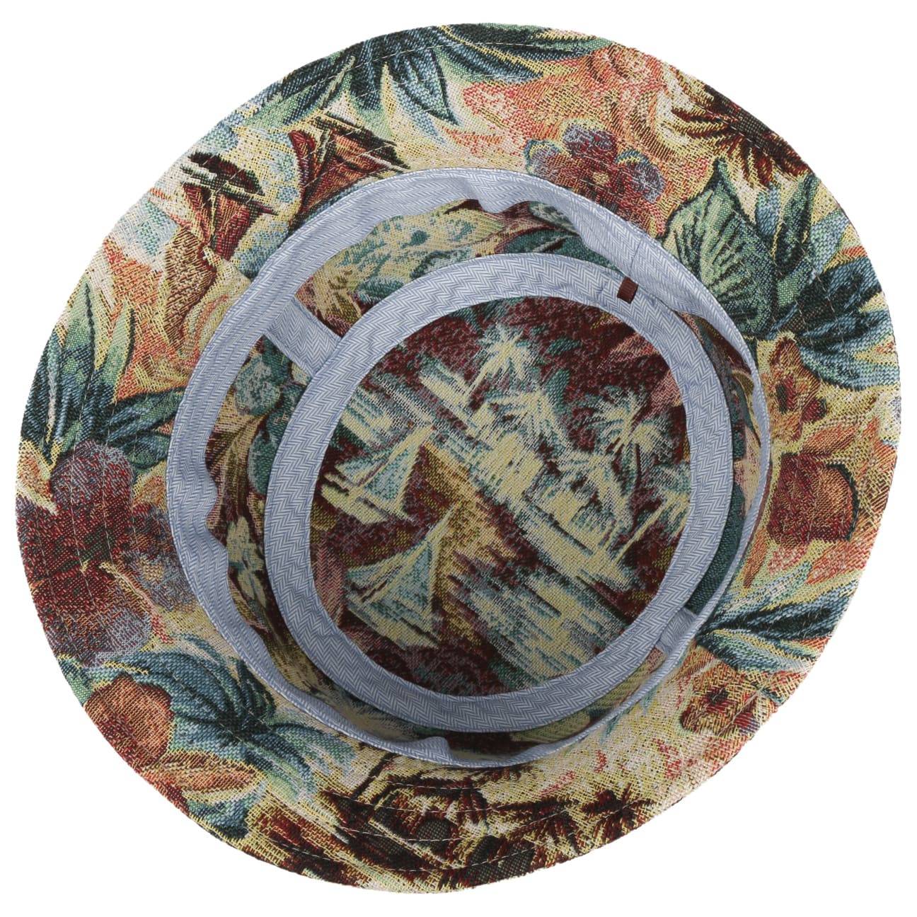 Flower Jacquard Bucket Cloth Hat - JJ Hat Center ®