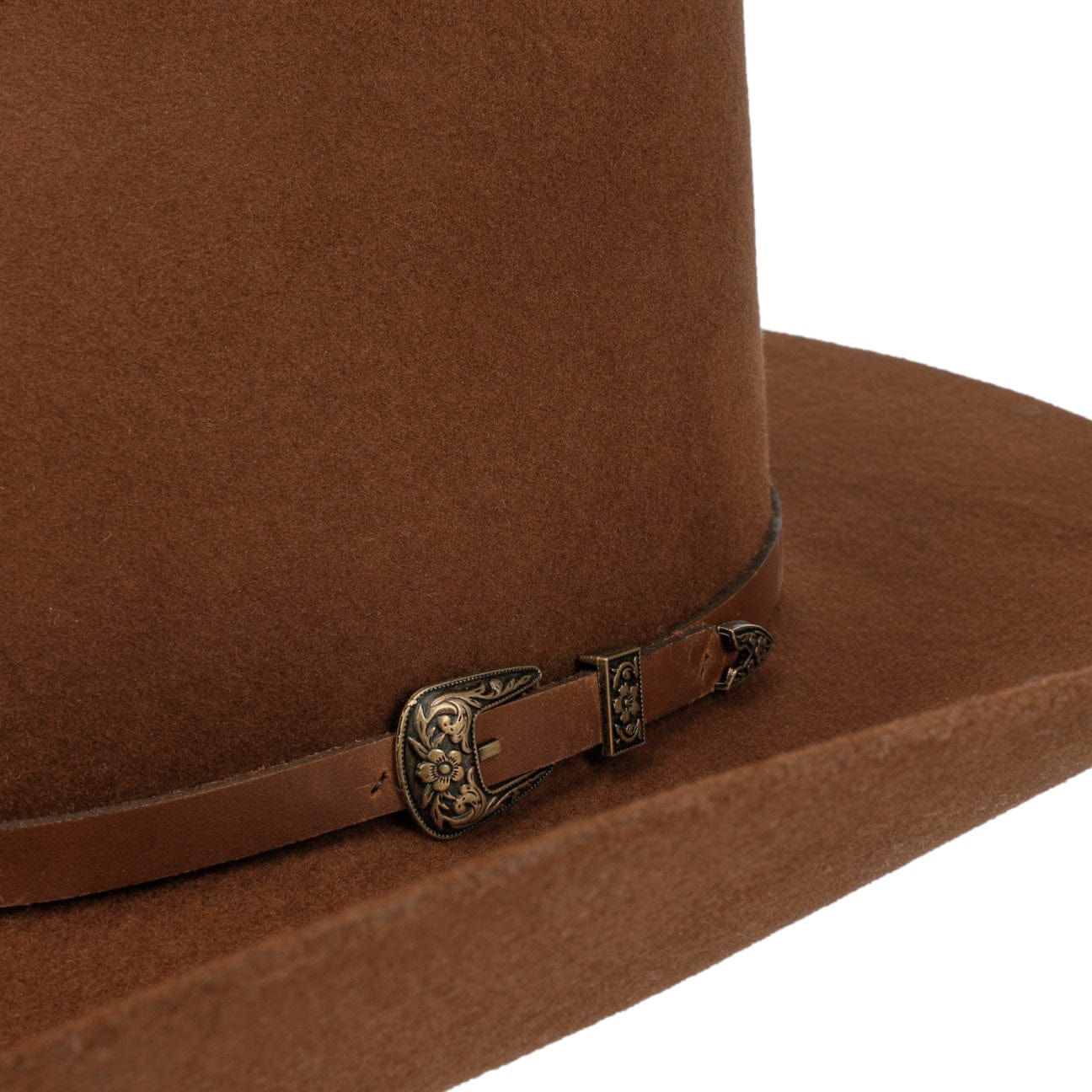 Western Woolfelt Fedora Pinch - JJ Hat Center ®