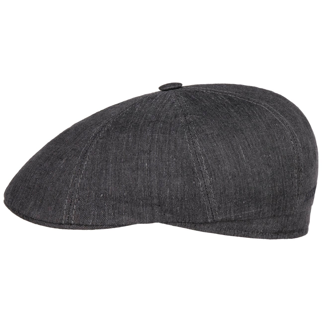 Bricksford 8 Panel Linen Flat Cap - JJ Hat Center ®