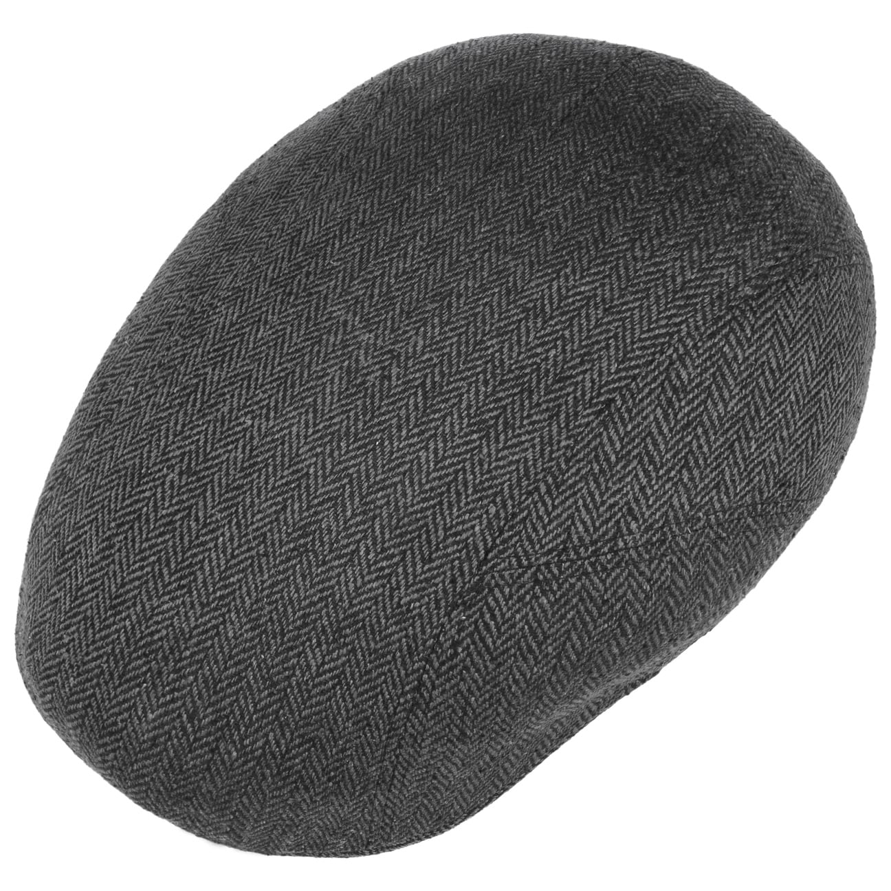 Herringbone UV Silk Driver Flat Cap - JJ Hat Center ®