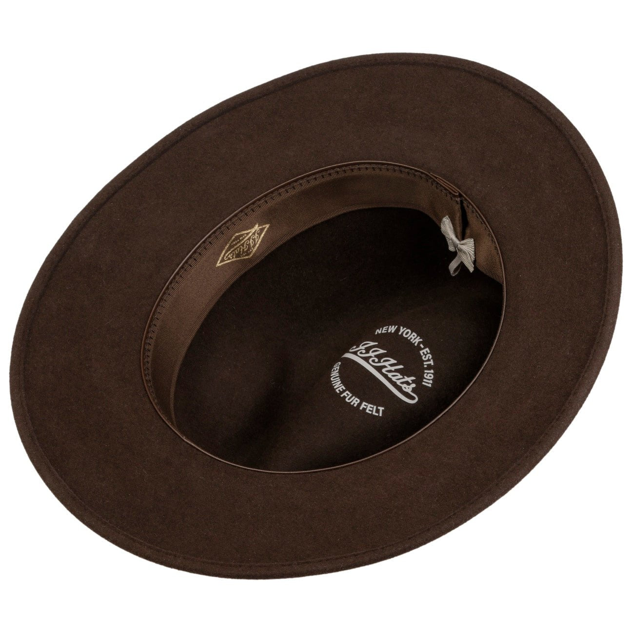 Leather band Traveller Furfelt - JJ Hat Center ®