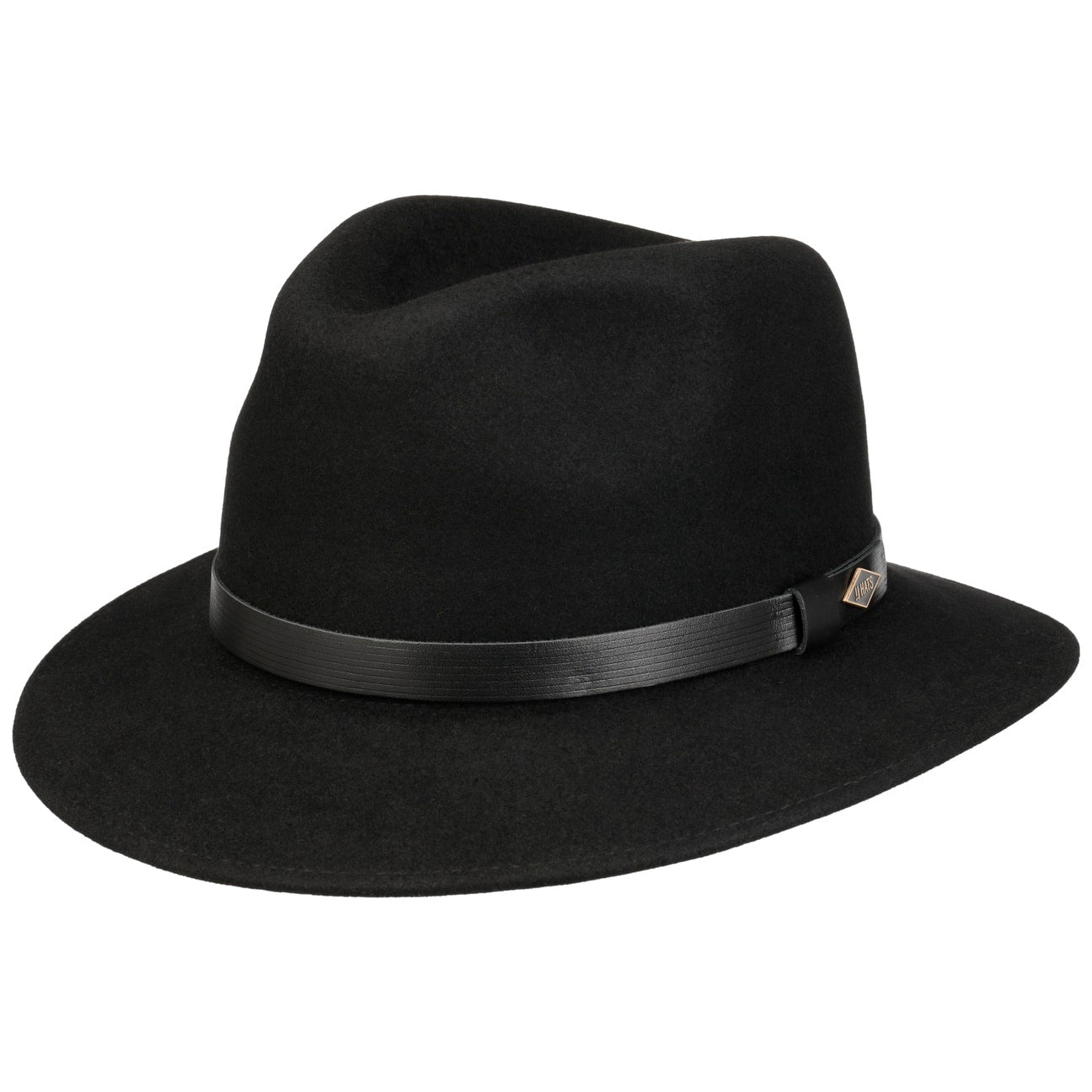 Leather band Traveller Furfelt - JJ Hat Center ®