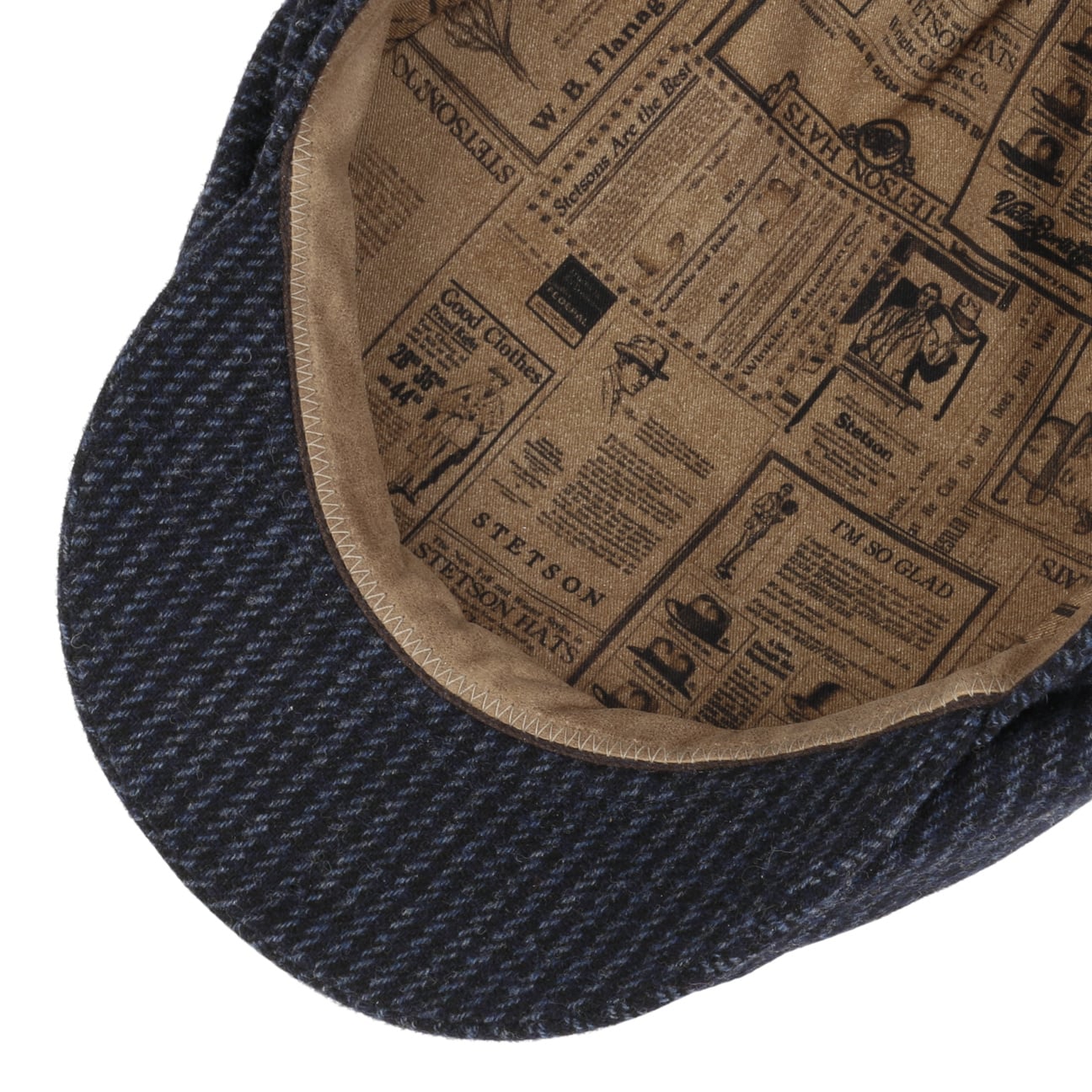 Catwick Wool Flat Cap - JJ Hat Center ®