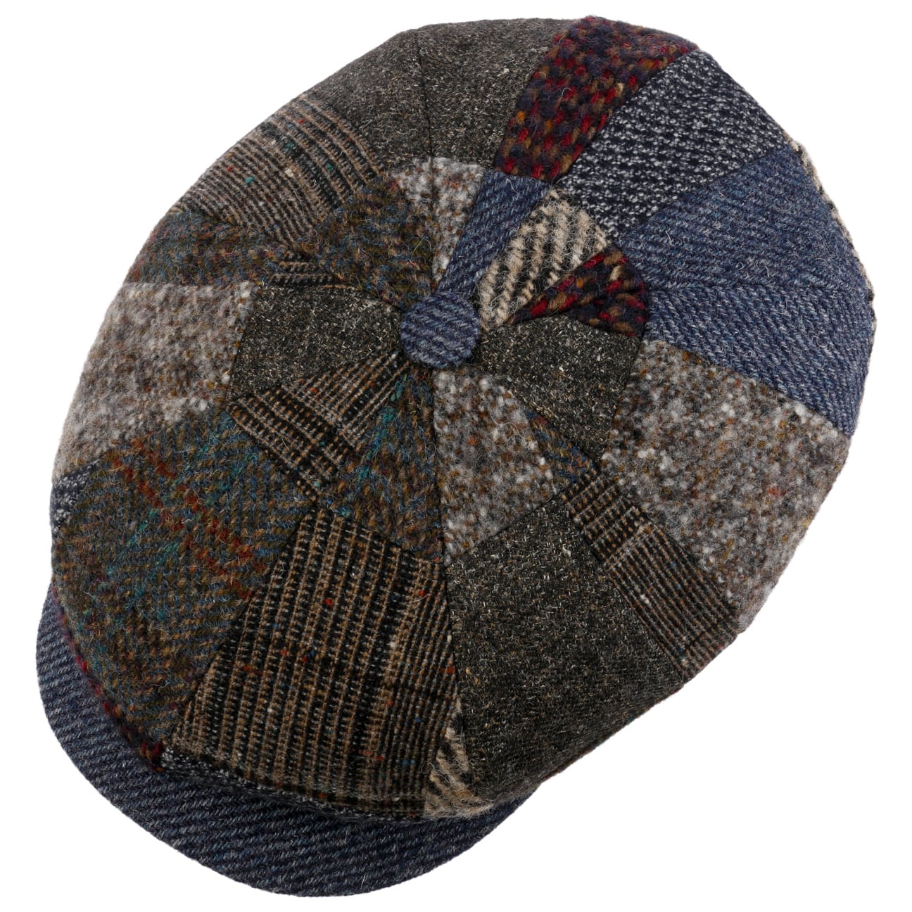 Everton Patchwork Flat Cap - JJ Hat Center ®