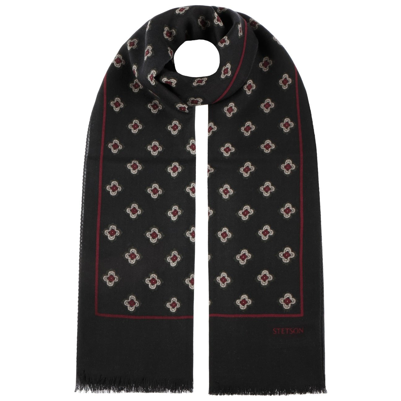 Ellingham Flowers Wool Scarf - JJ Hat Center ®