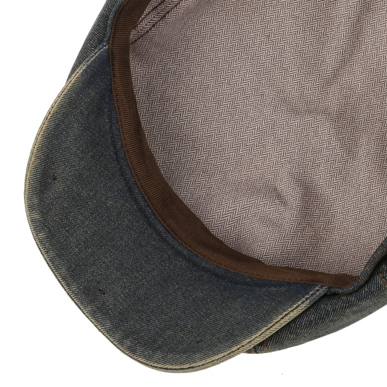 Hatteras Washed Denim Flat Cap - JJ Hat Center ®