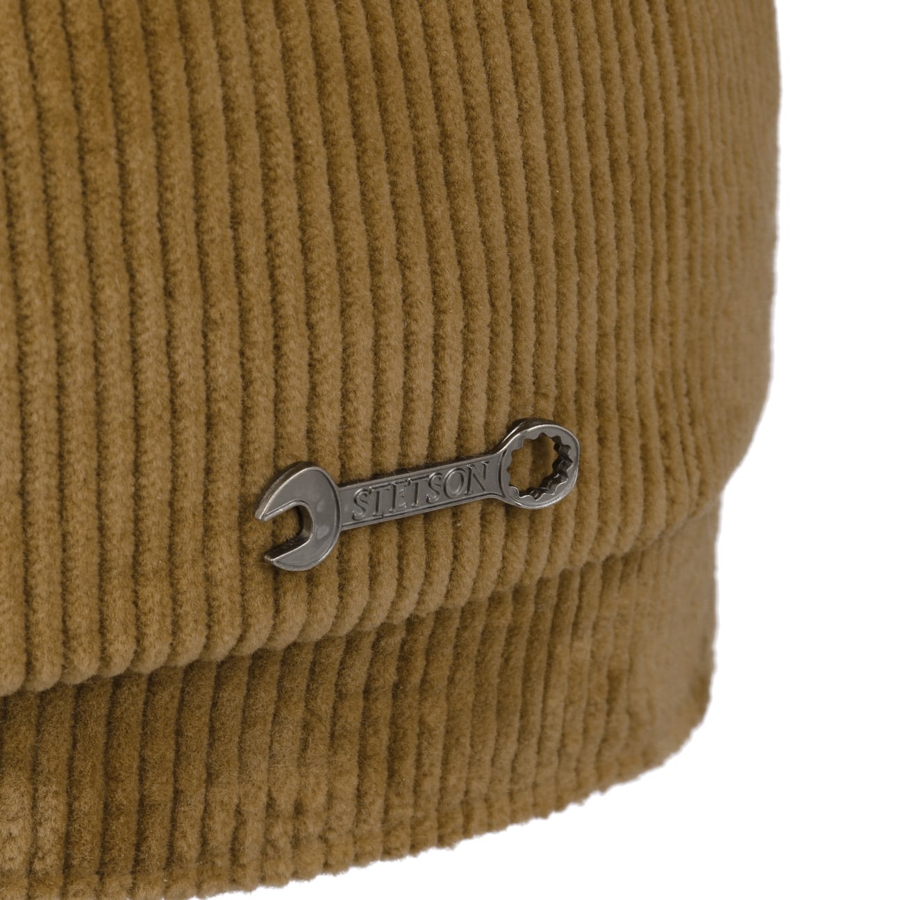 8 Panel Carson Cord Flat Cap - JJ Hat Center ®