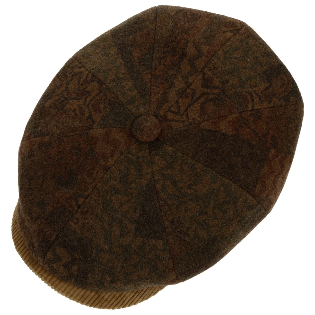 Hatteras Dark Paisley Flat Cap - JJ Hat Center ®