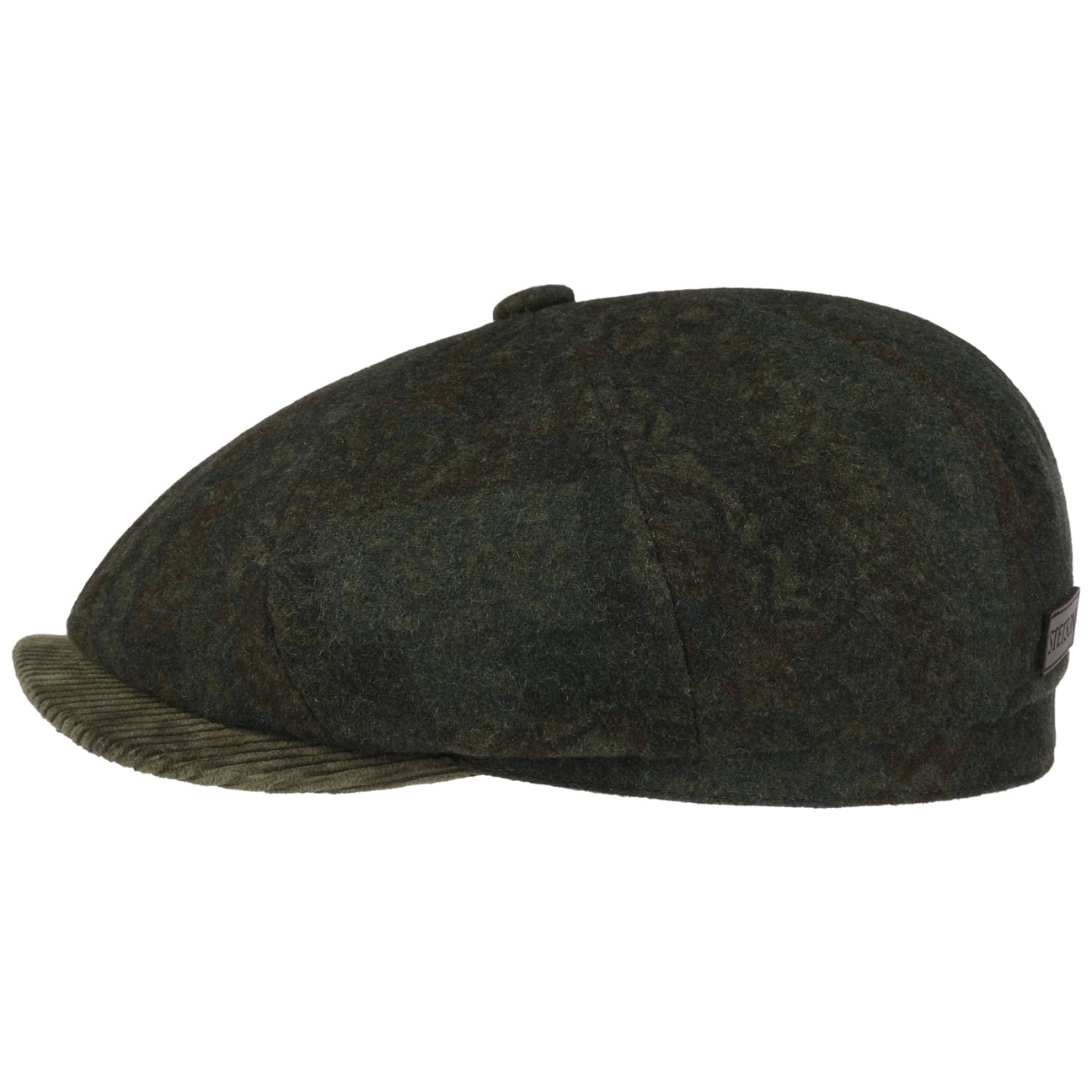 Hatteras Dark Paisley Flat Cap - JJ Hat Center ®