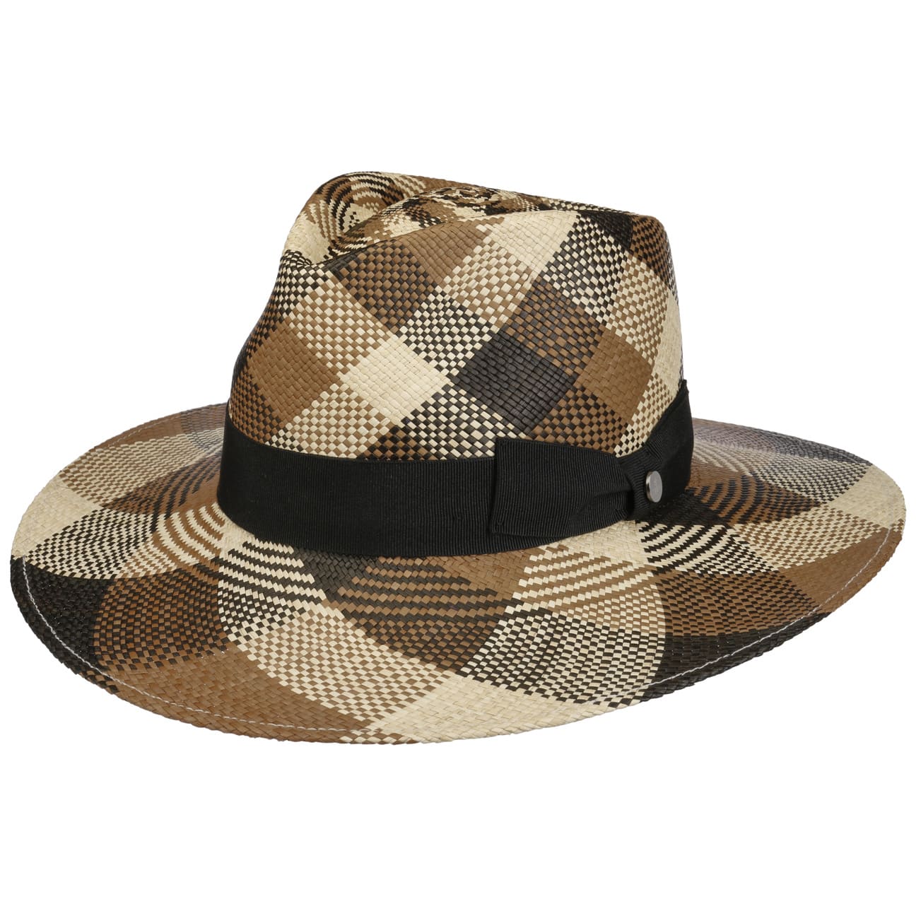 Big Brim Trikolore Panama Hat - JJ Hat Center ®