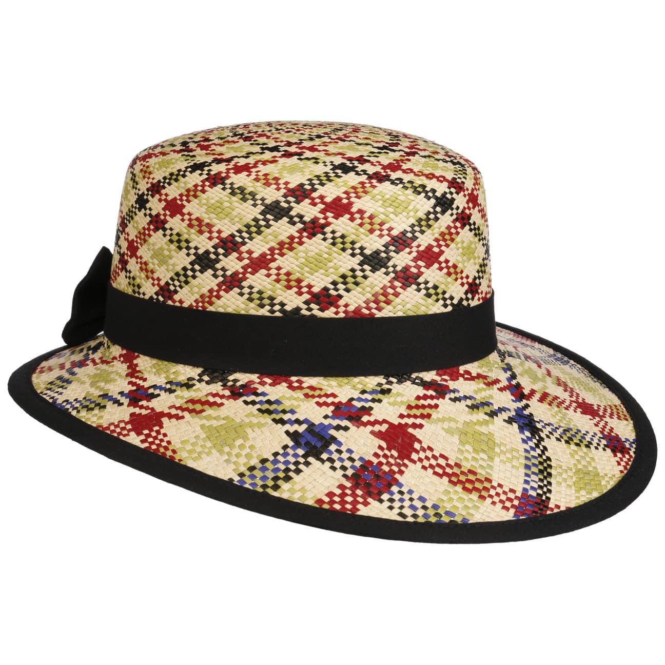 Vina Brown Panama Hat Bonnet - JJ Hat Center ®