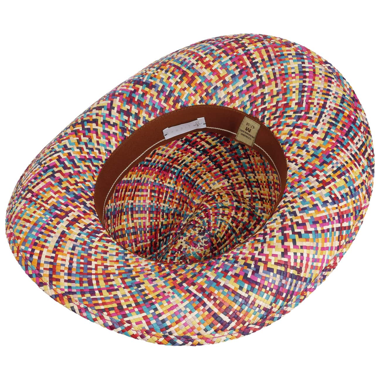Multicolour Cattleman Panama Hat - JJ Hat Center ®
