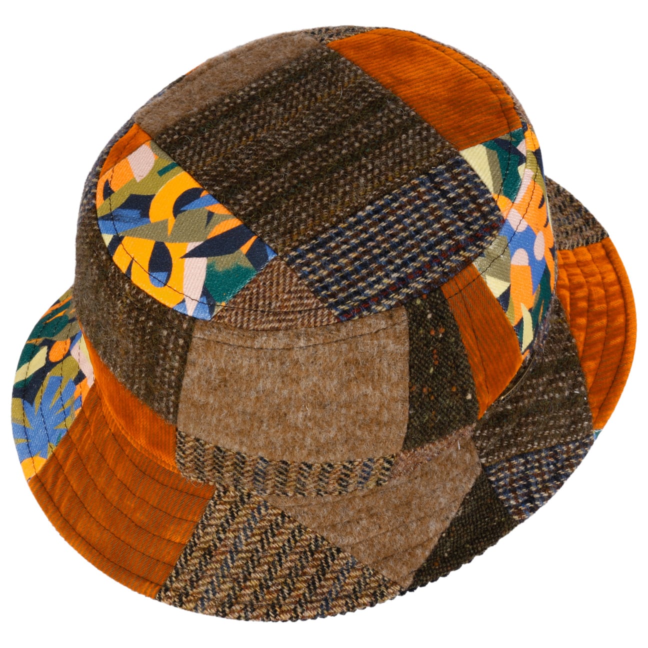 Patchwork Cloth Bucket Hat - JJ Hat Center ®