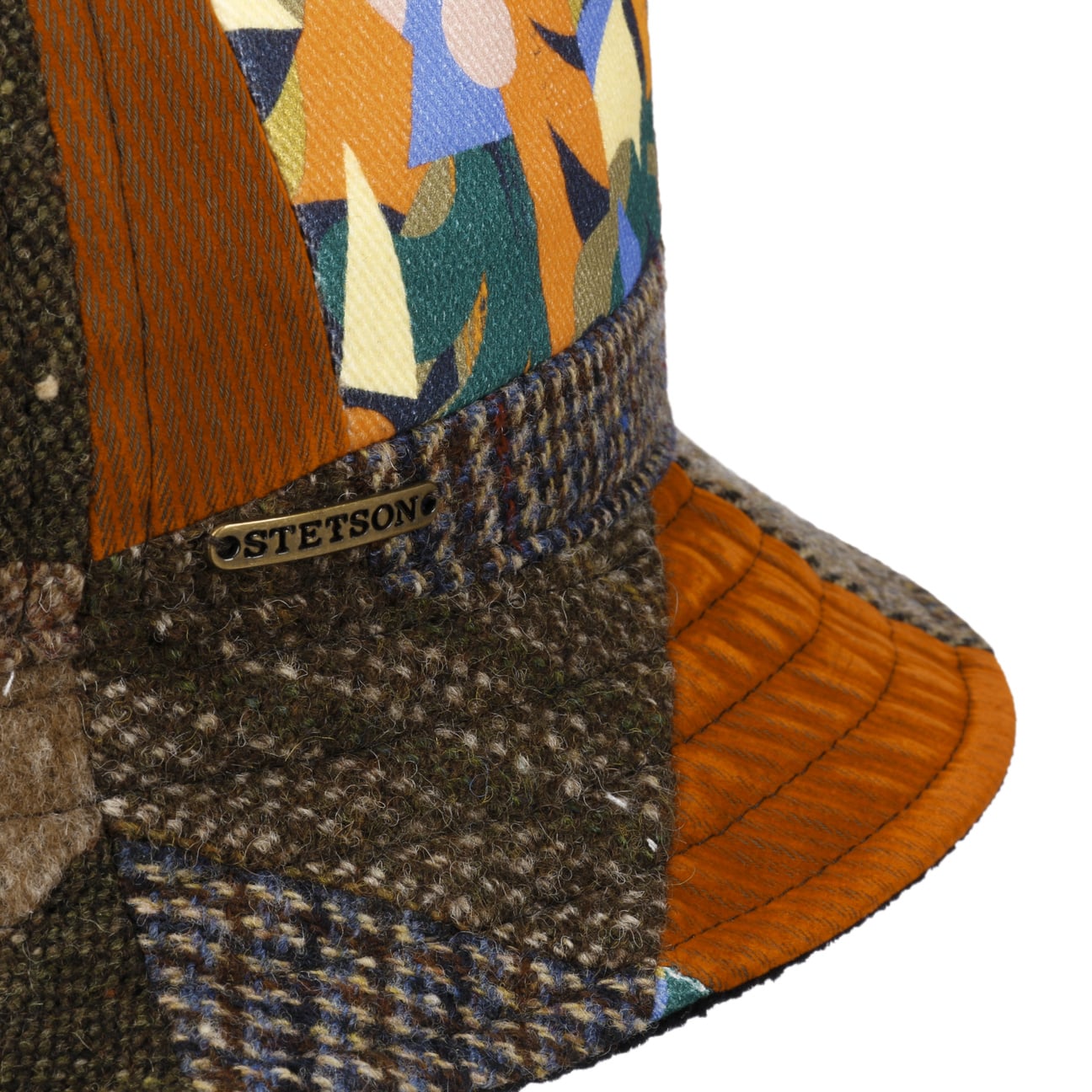 Patchwork Cloth Bucket Hat - JJ Hat Center ®