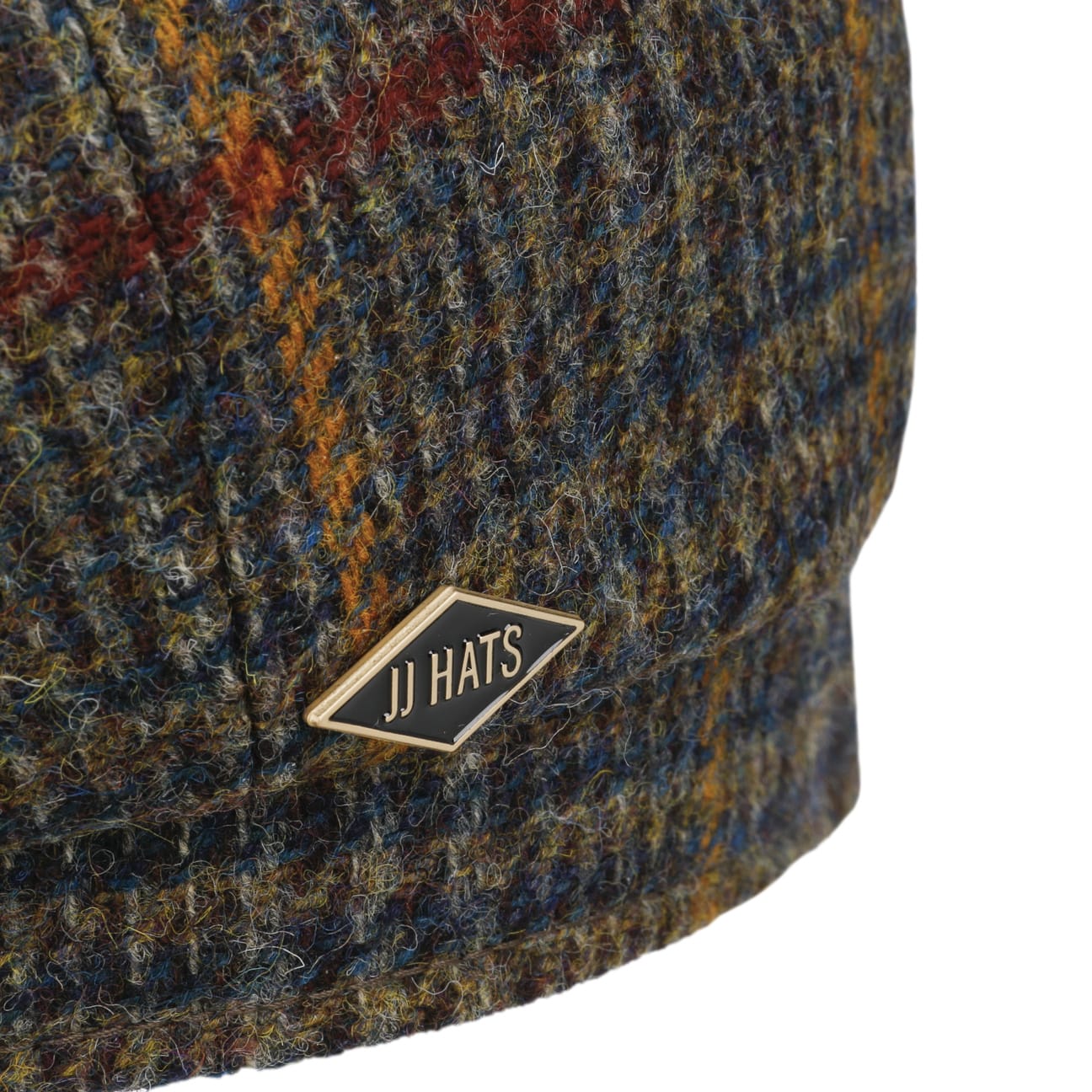 8 Panel Barkeyville Wool Flat Cap - JJ Hat Center ®
