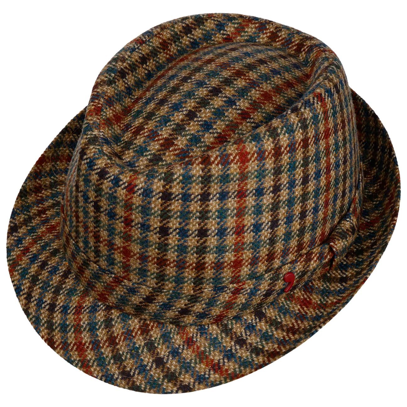 Classic Check Trilby Wool Hat - JJ Hat Center ®