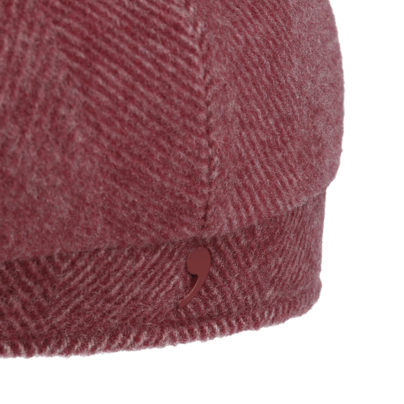 Cashmere Herringbone Flat Cap - JJ Hat Center ®