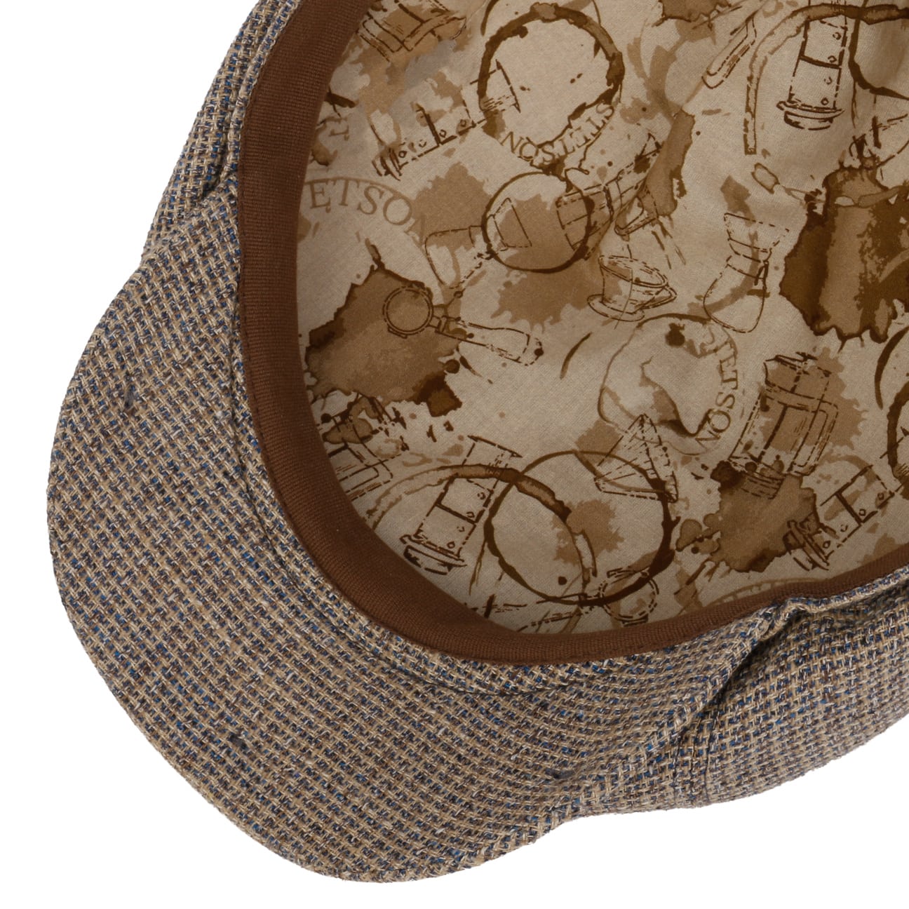 Hatteras Coffee Dyed Barista Flat Cap - JJ Hat Center ®