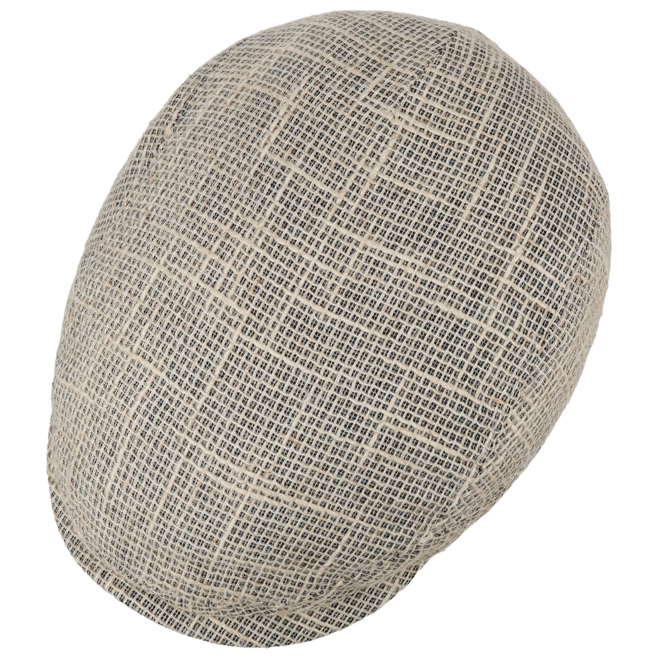 Sustainable Linen Mix Driver Flat Cap - JJ Hat Center ®