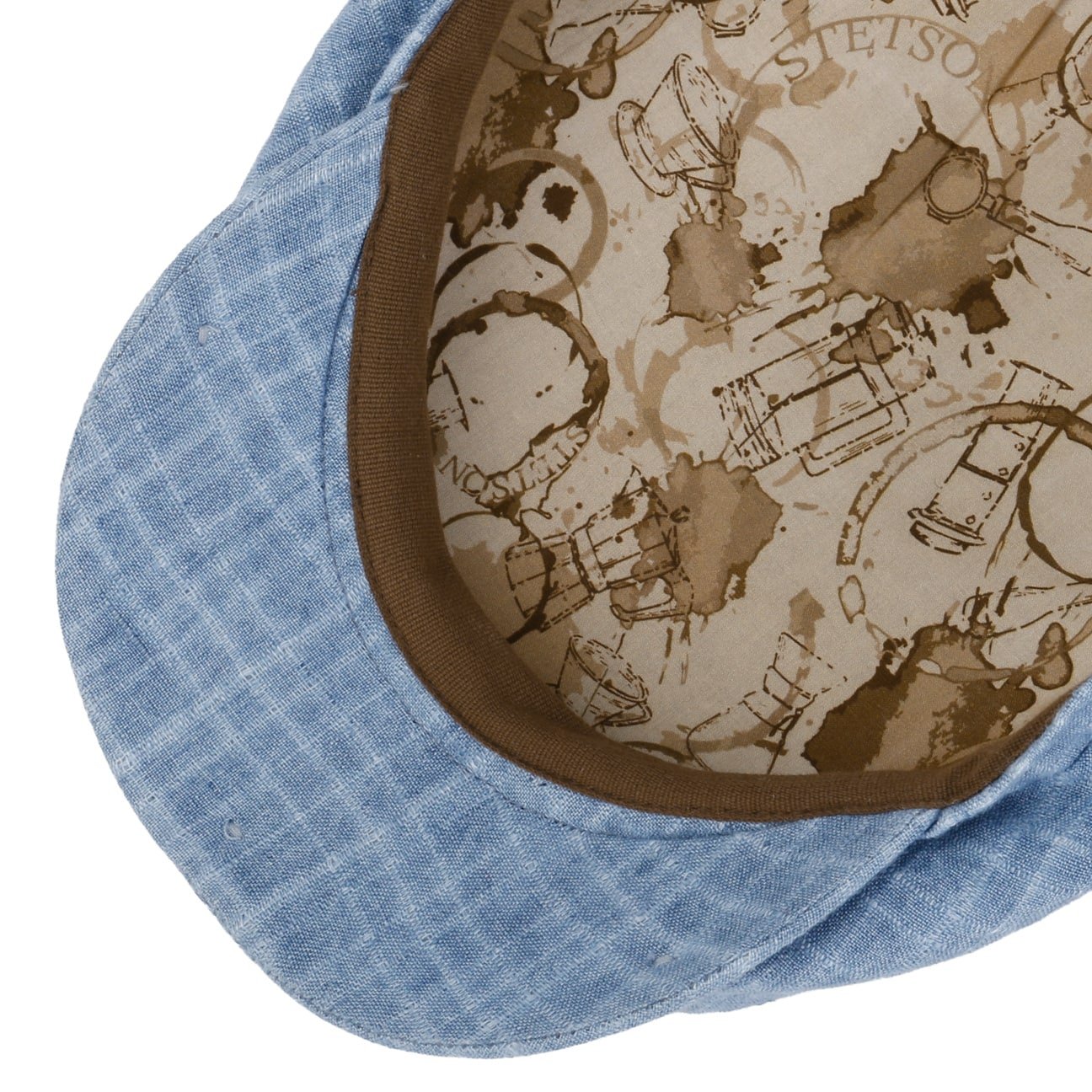 Driver Barista Linen Flat Cap - JJ Hat Center ®