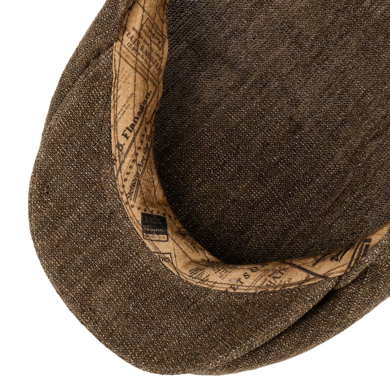 Kent Iverton Linen Flat Cap - JJ Hat Center ®