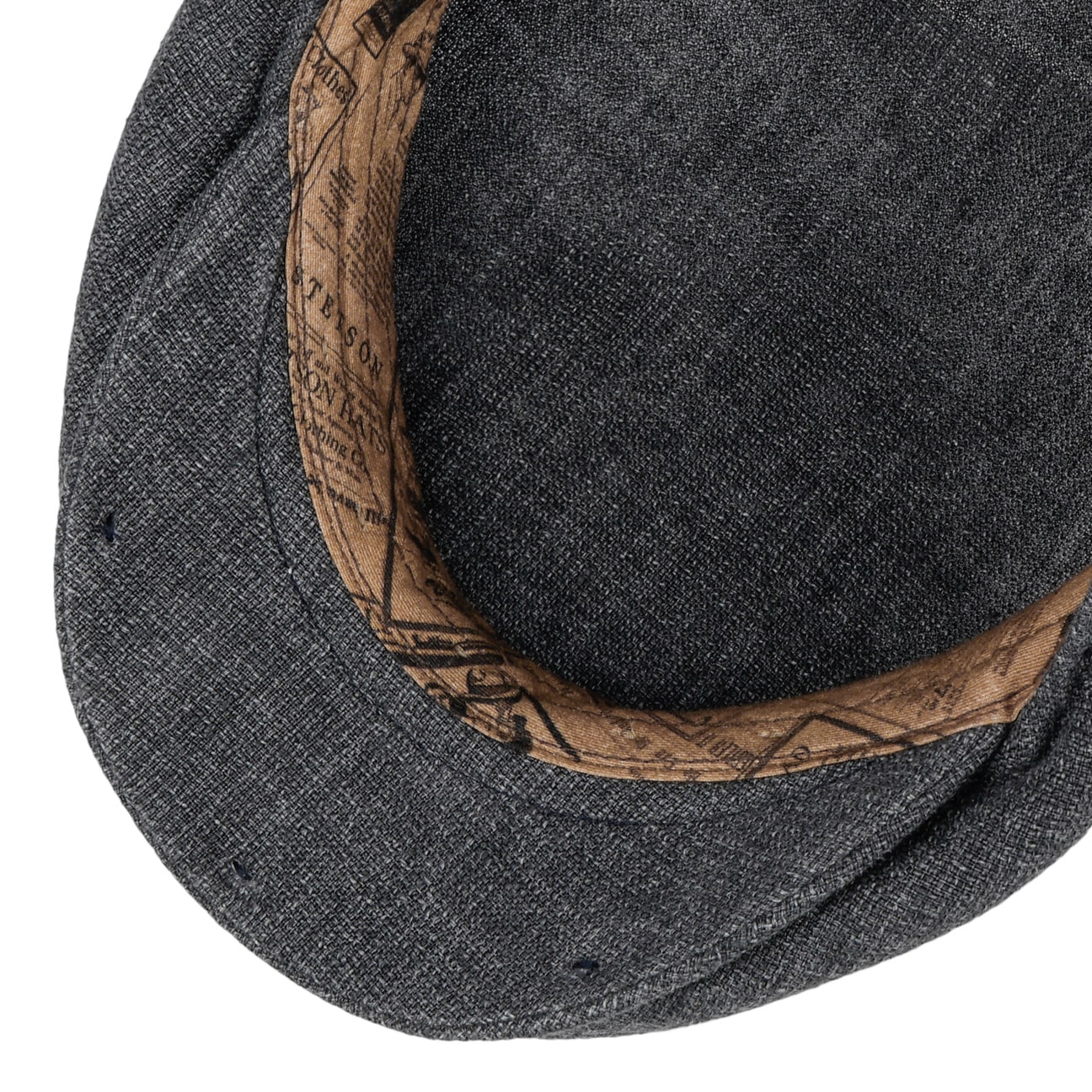 Kent Iverton Linen Flat Cap - JJ Hat Center ®