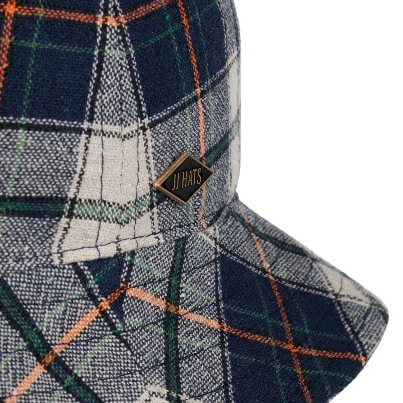 Caroma Check Cotton Bucket Hat - JJ Hat Center ®
