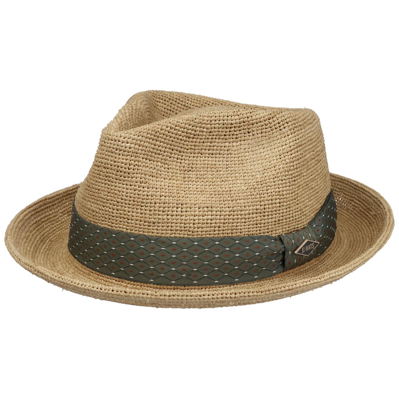 Crochet Fedora Raffia Hat - JJ Hat Center ®