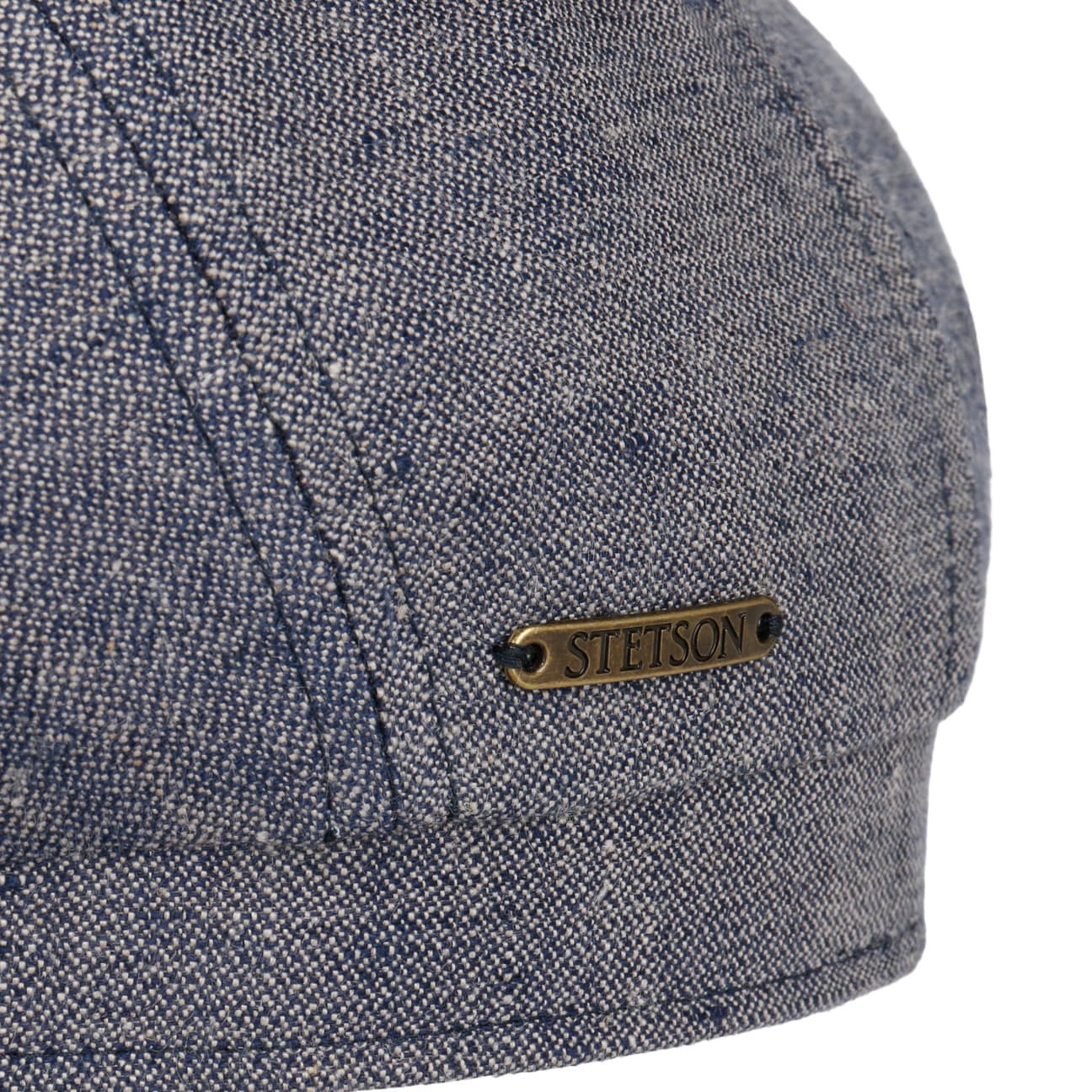 Hatteras 8 Panel Linen Flat Cap - JJ Hat Center ®