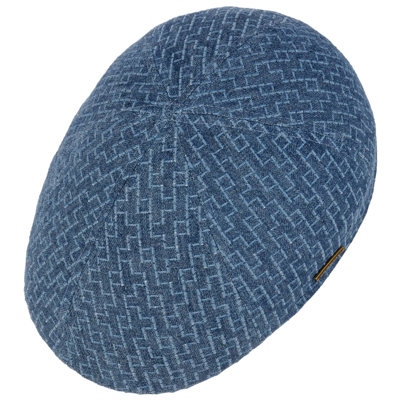 Texas Embroidered Denim Flat Cap - JJ Hat Center ®