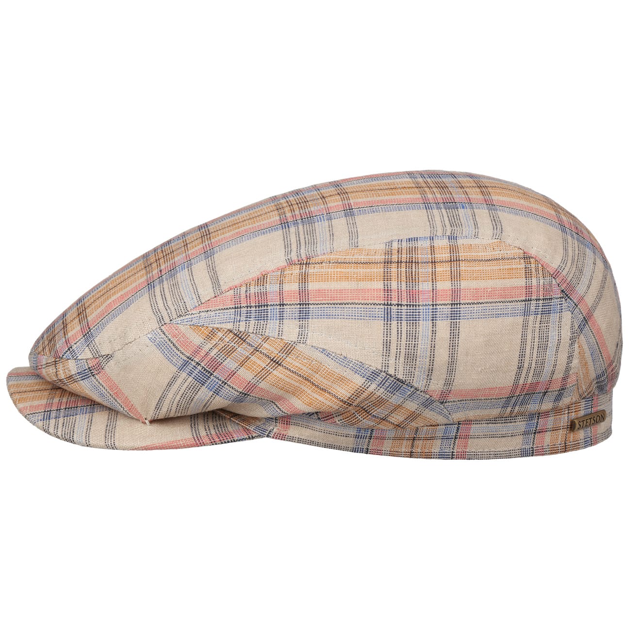 Orsley Driver Linen Flat Cap - JJ Hat Center ®