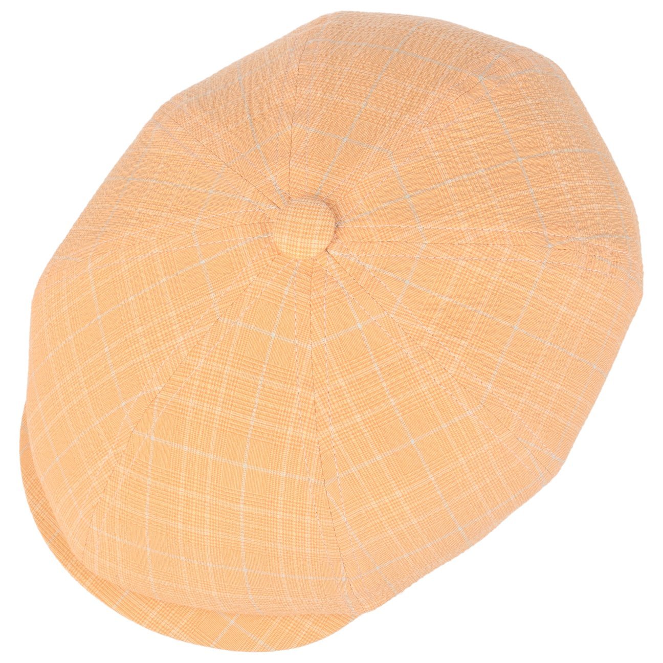 Napoli Seersucker Flat Cap - JJ Hat Center ®