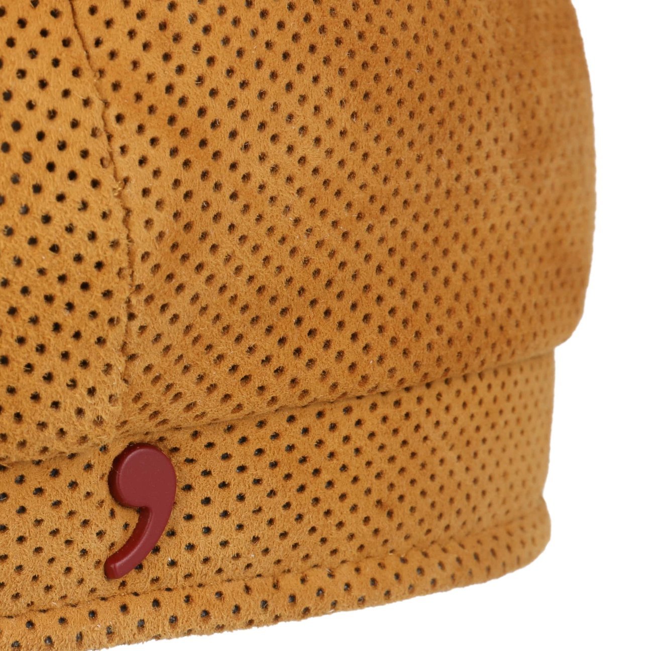Kyoto Perf Leather Flat Cap - JJ Hat Center ®