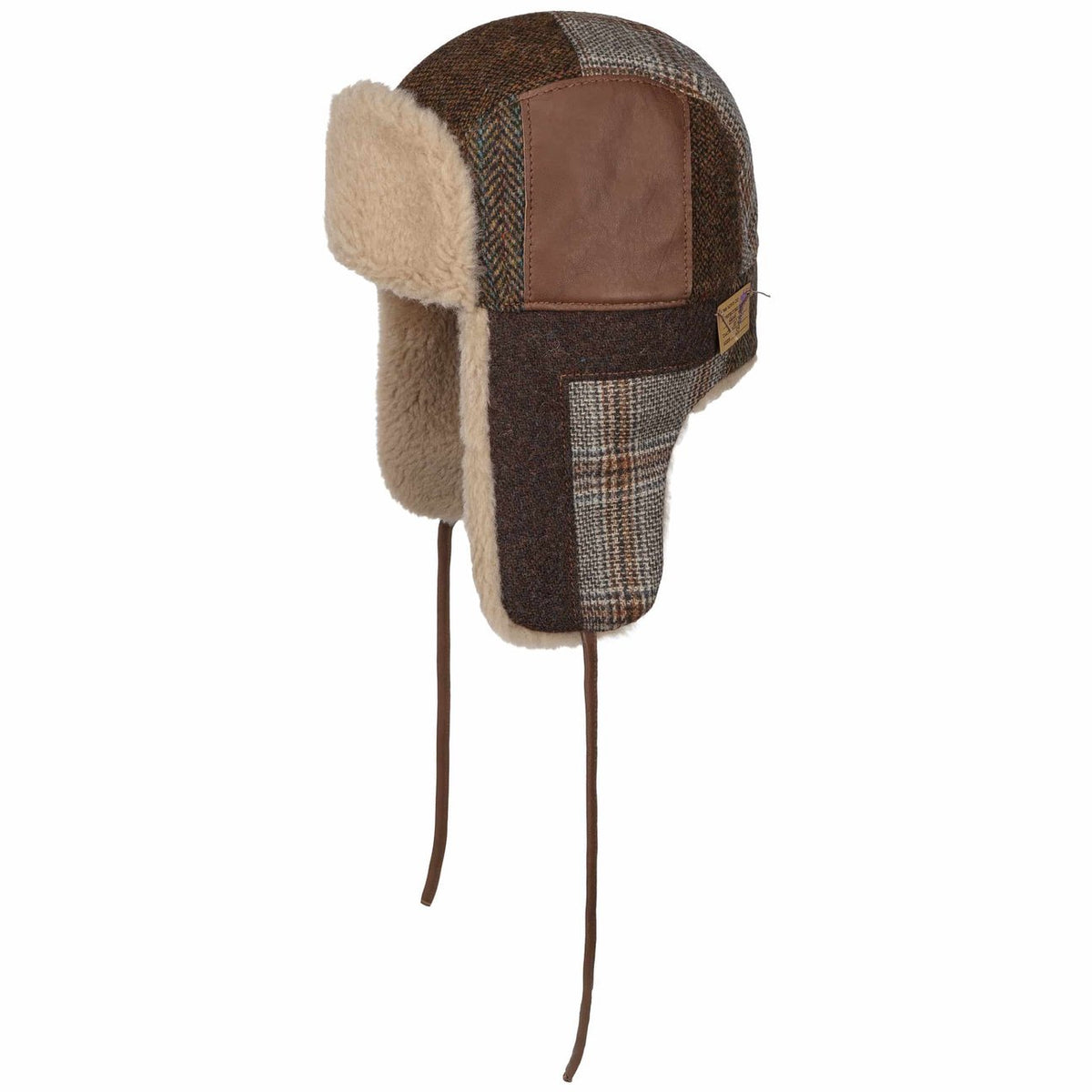 Patchwork Bomber Trapper Hat - JJ Hat Center ®
