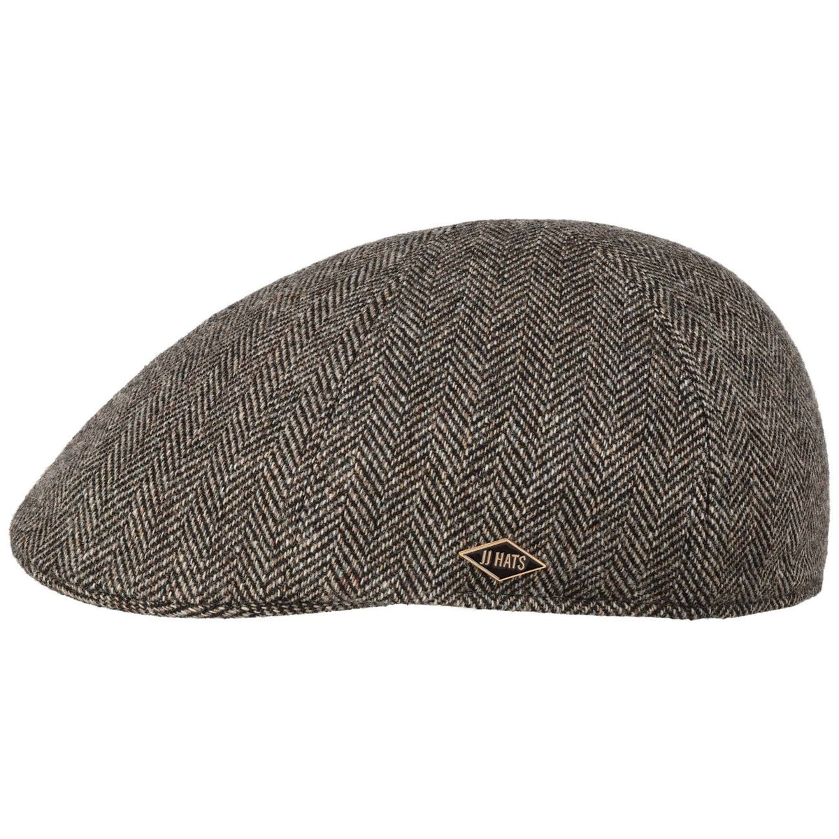 Duck Cap Heringbone Wool - JJ Hat Center ®