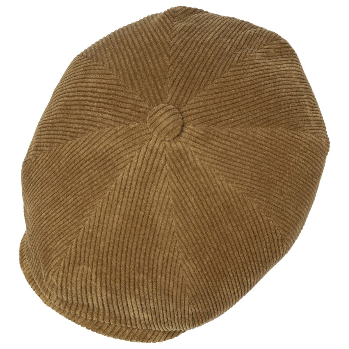 8 Panel Corduroy Vintage Flat Cap - JJ Hat Center ®
