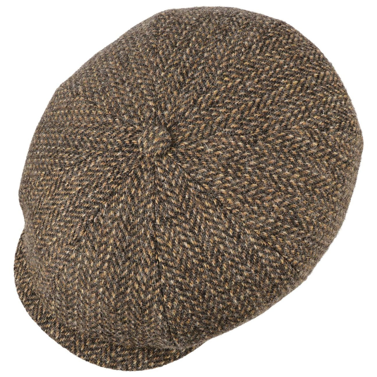 Eight Panel Cap Harris Tweed - JJ Hat Center ®