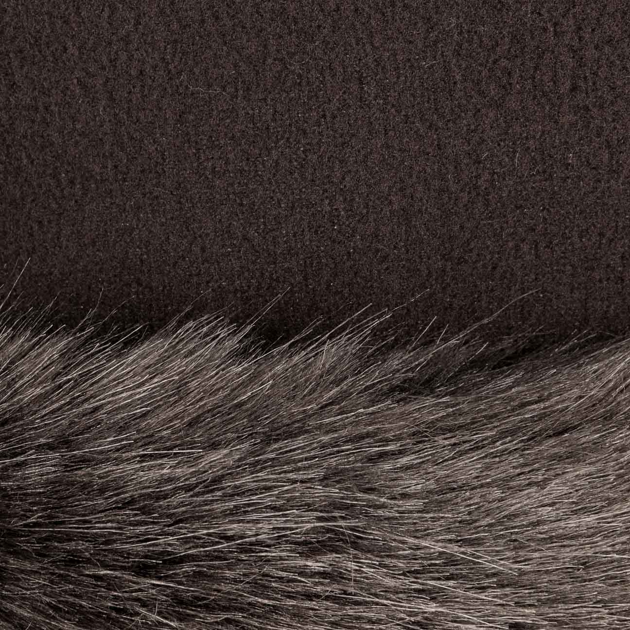 Fleece Hat - Scarf with Faux Fur - JJ Hat Center ®